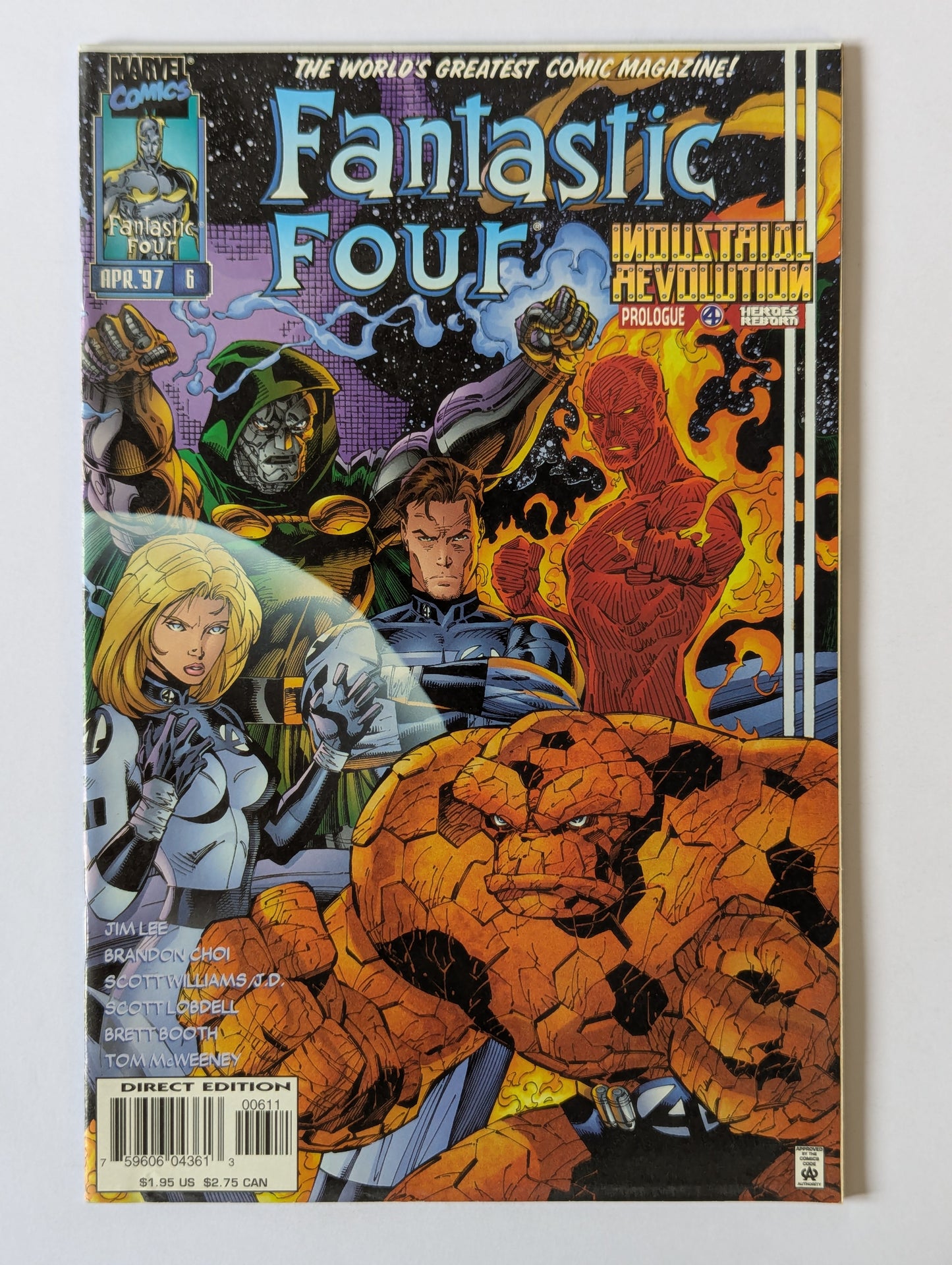 Fantastic Four #6 Marvel Comic Book