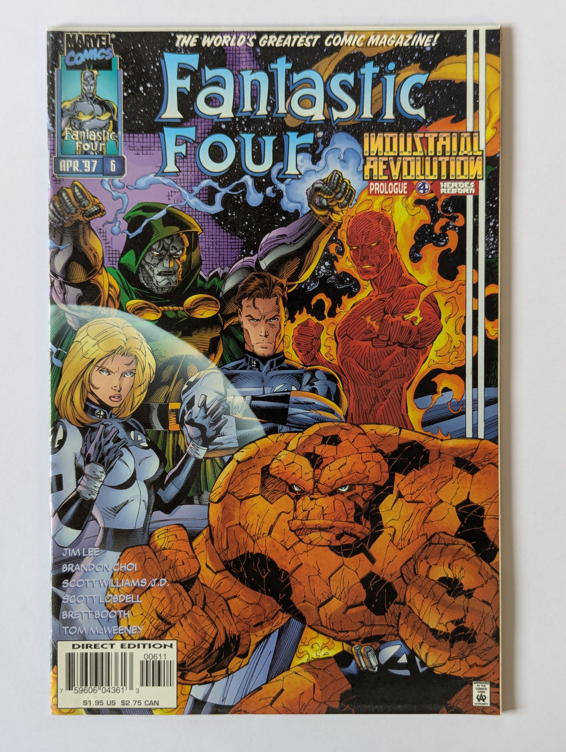 Fantastic Four #6 Marvel Comic Book