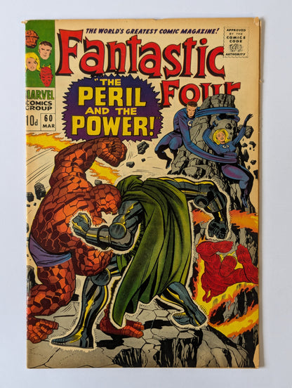 Fantastic Four #60 Marvel Comic Book