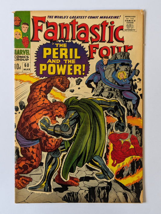 Fantastic Four #60 Marvel Comic Book