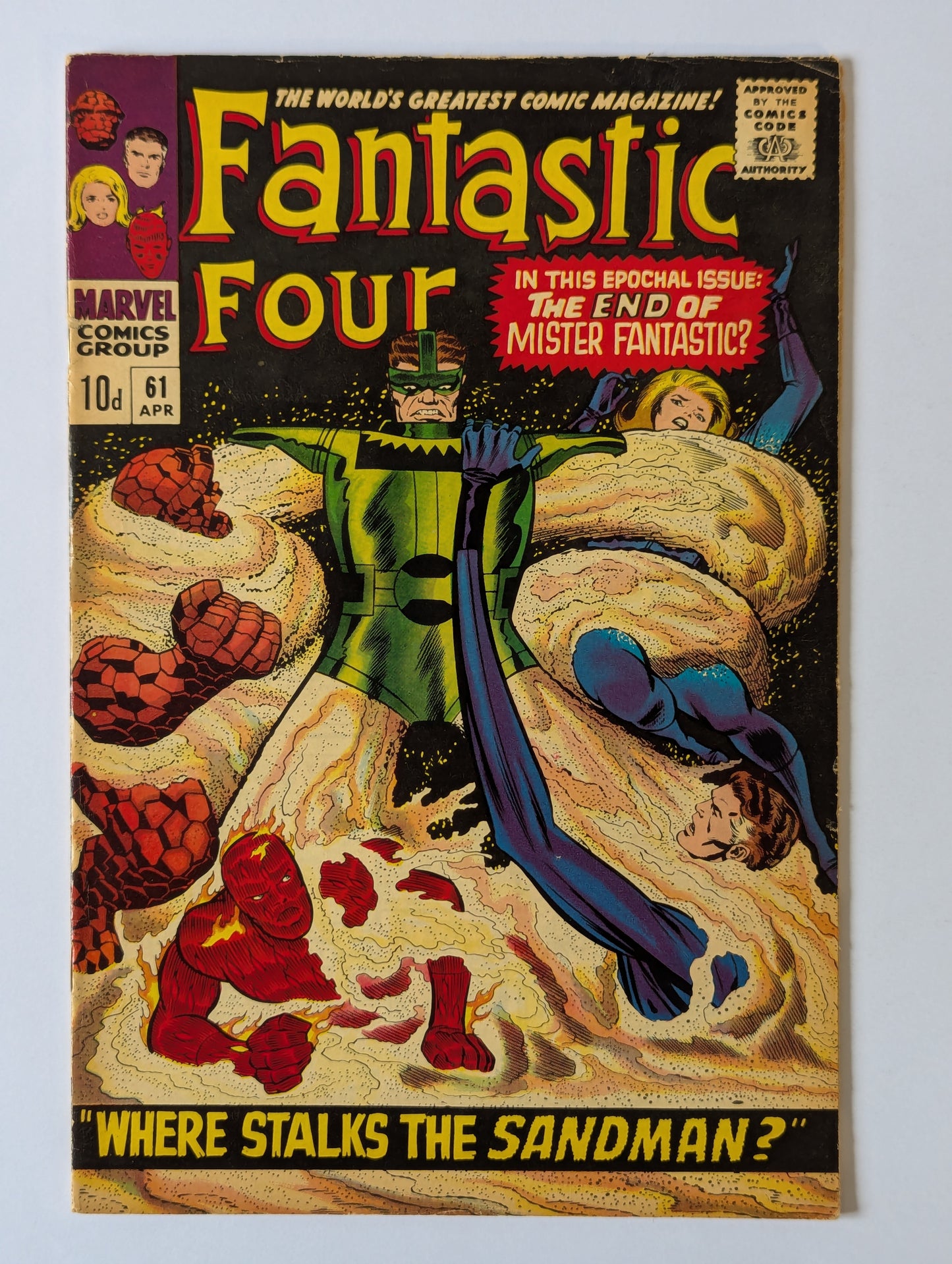 Fantastic Four #61 Marvel Comic Book