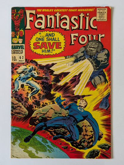 Fantastic Four #62 Marvel Comic Book