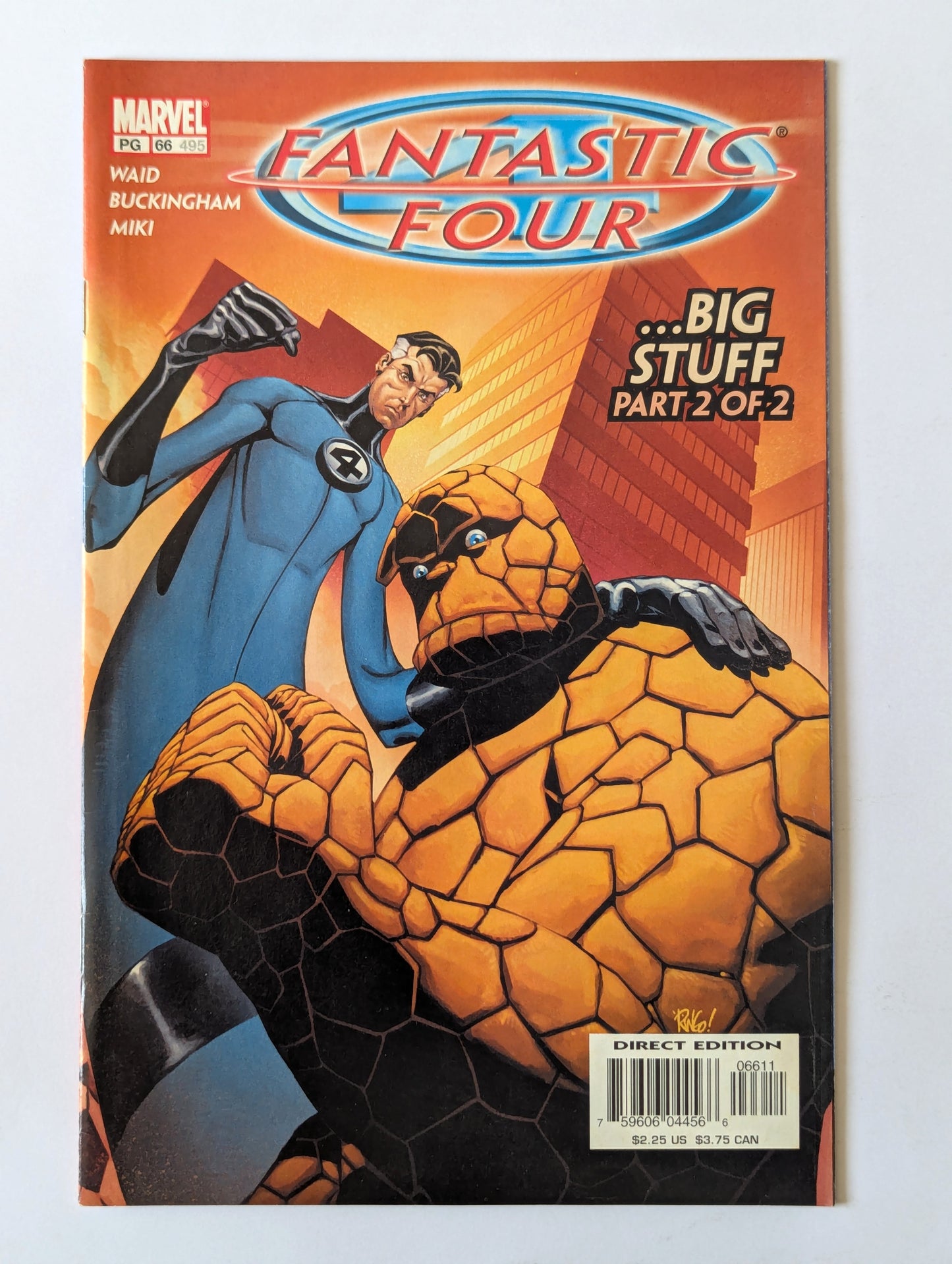 Fantastic Four #66 Marvel Comic Book