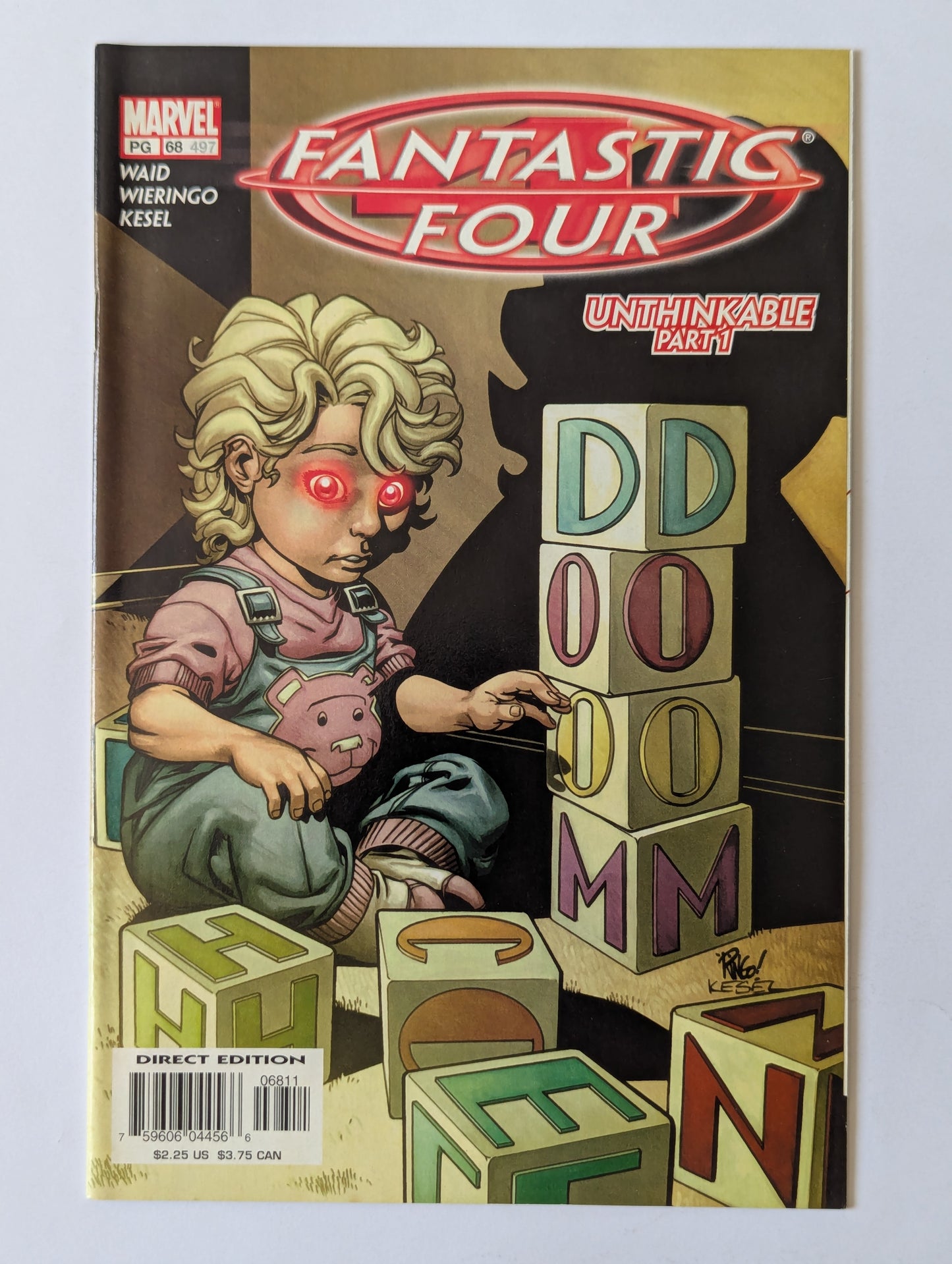 Fantastic Four #1 68arvel Comic Book