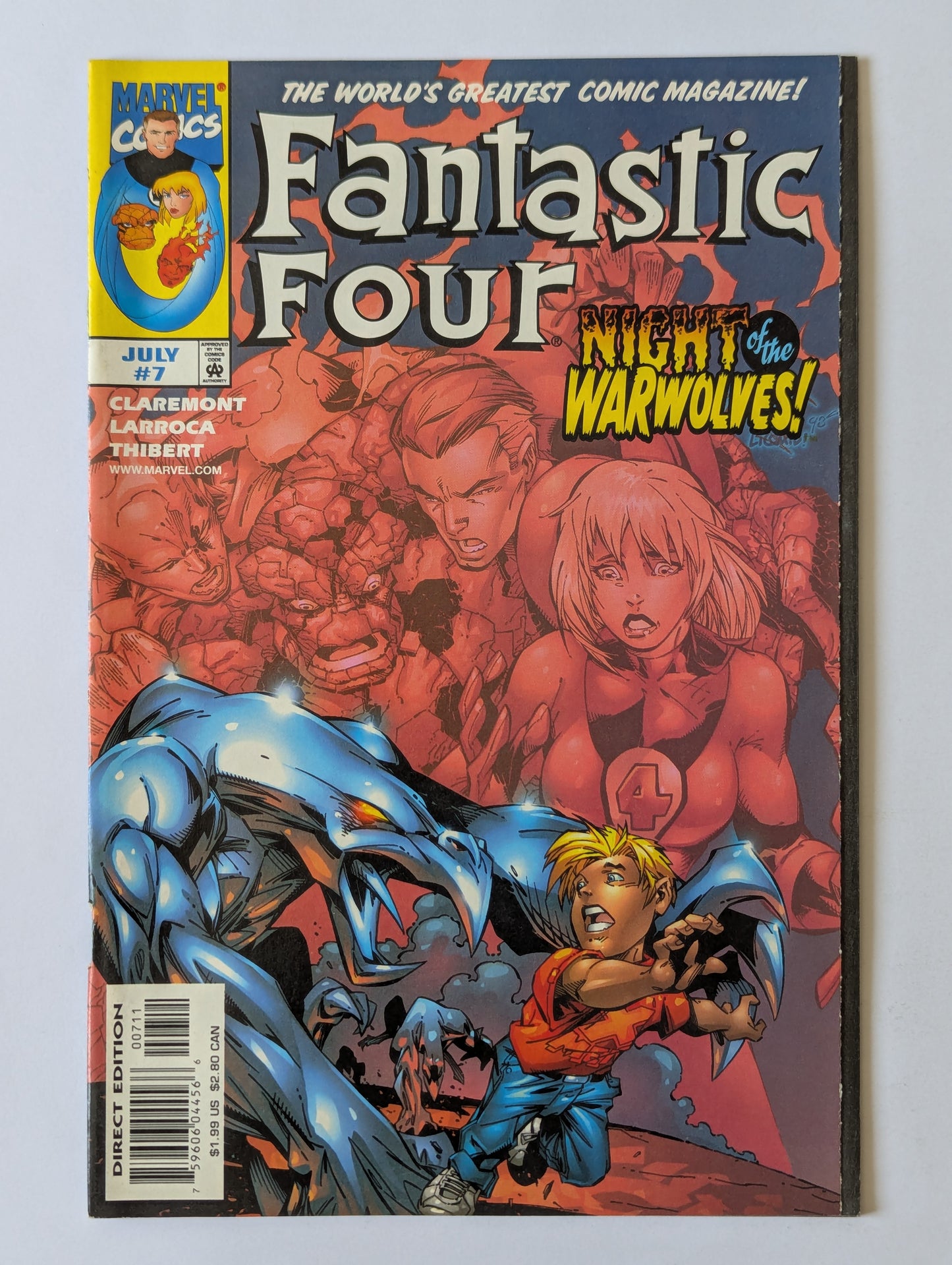 Fantastic Four #7 Marvel Comic Book