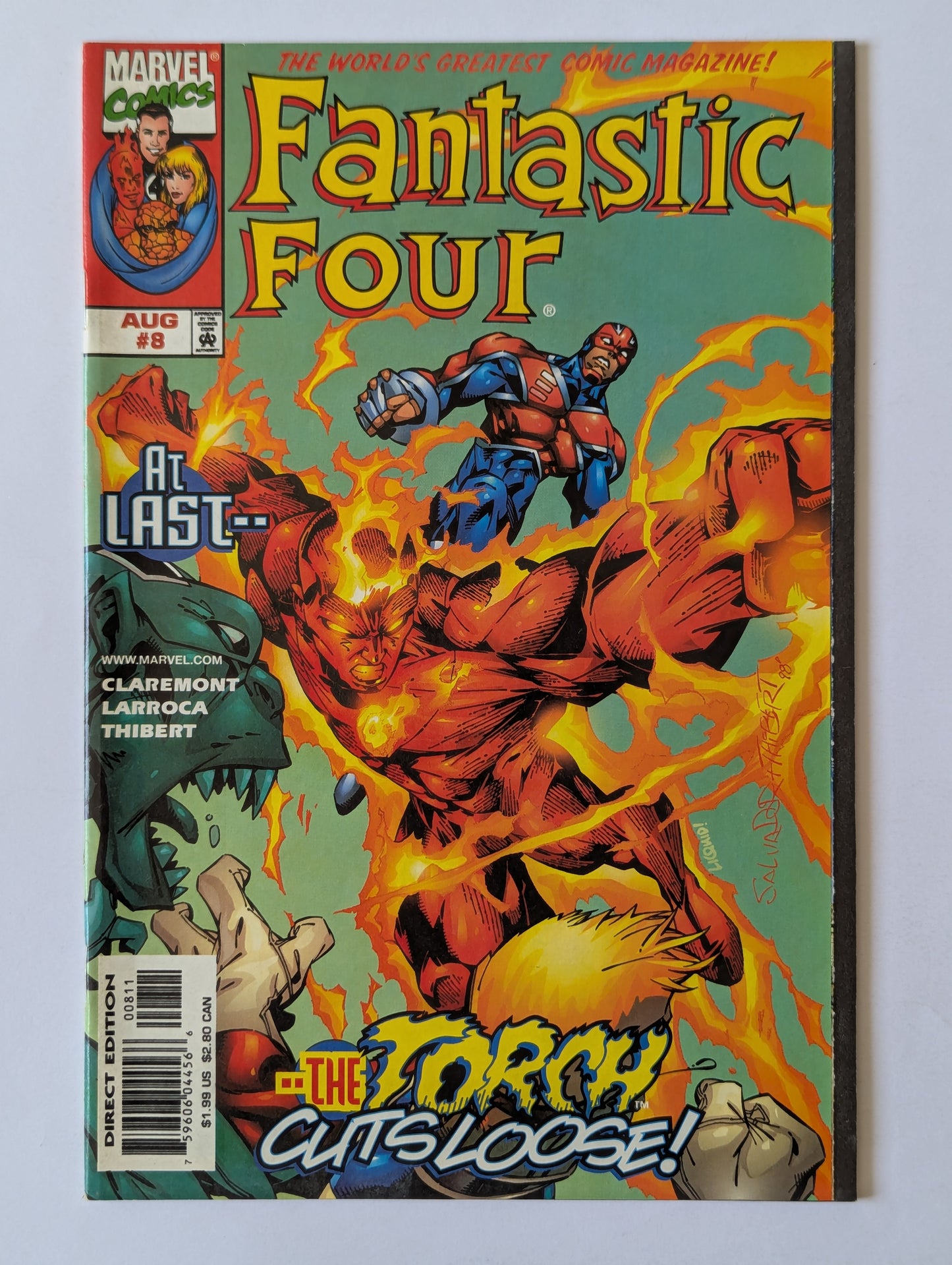Fantastic Four #8 Marvel Comic Book