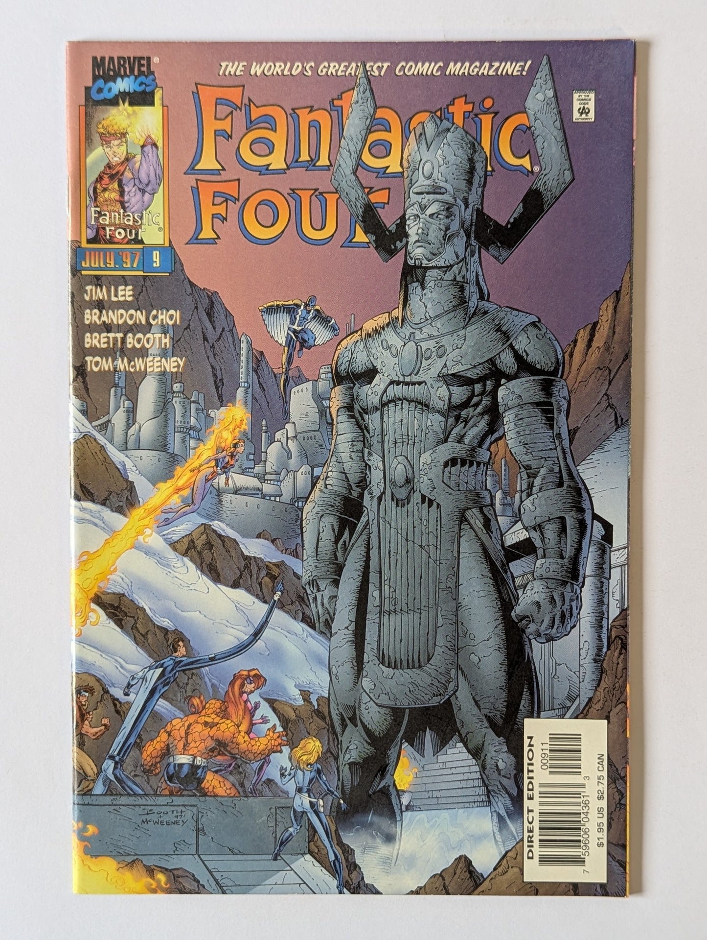 Fantastic Four #9 Marvel Comic Book