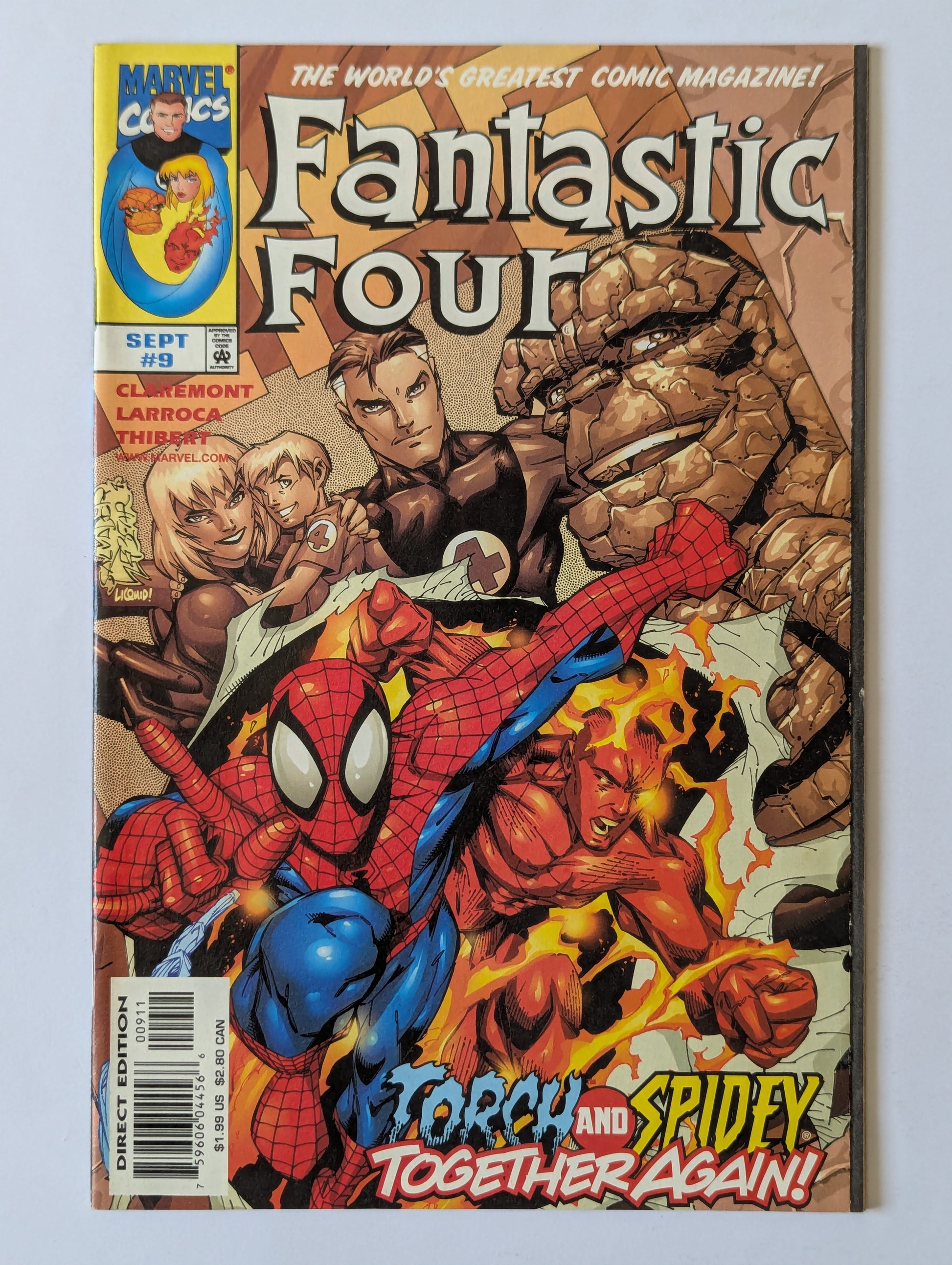 Fantastic Four #9 Marvel Comic Book