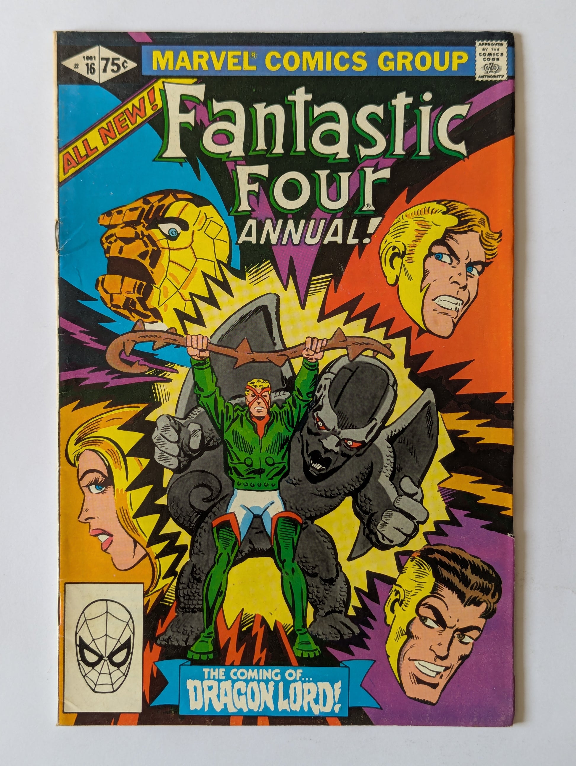 Fantastic Four Annual #16 Marvel Comic Book