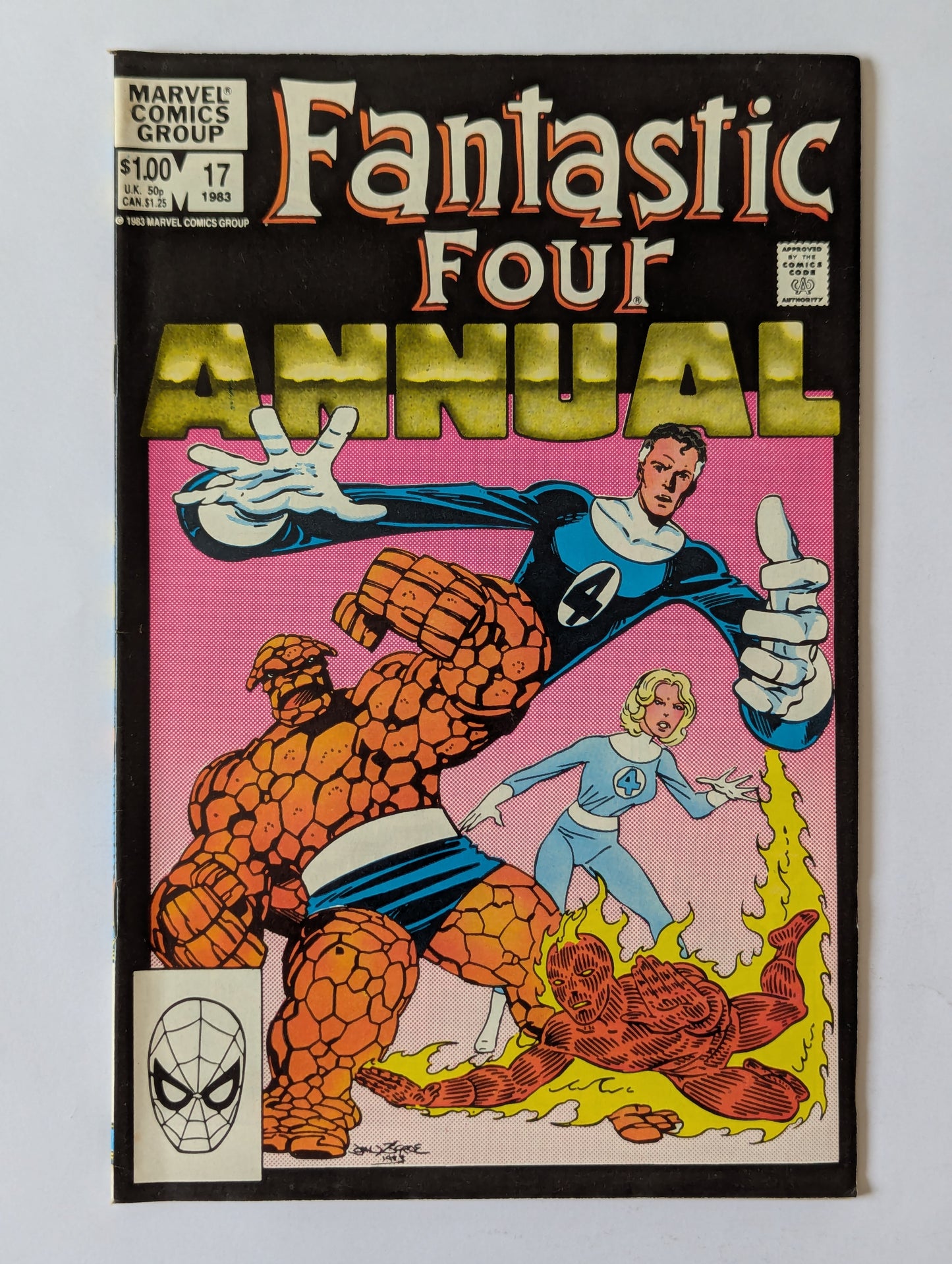Fantastic Four Annual #17 Marvel Comic Book