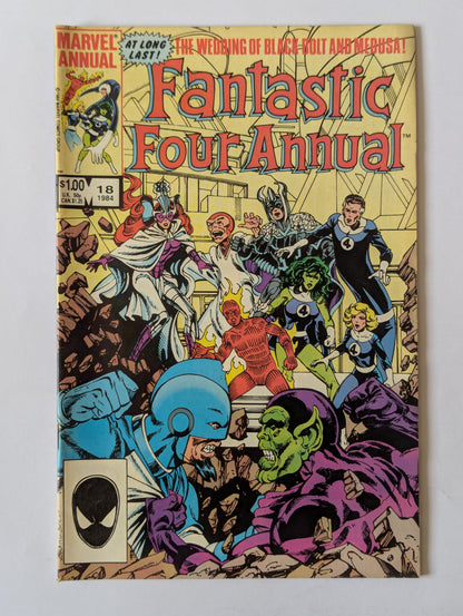 Fantastic Four Annual #18 Marvel Comic Book