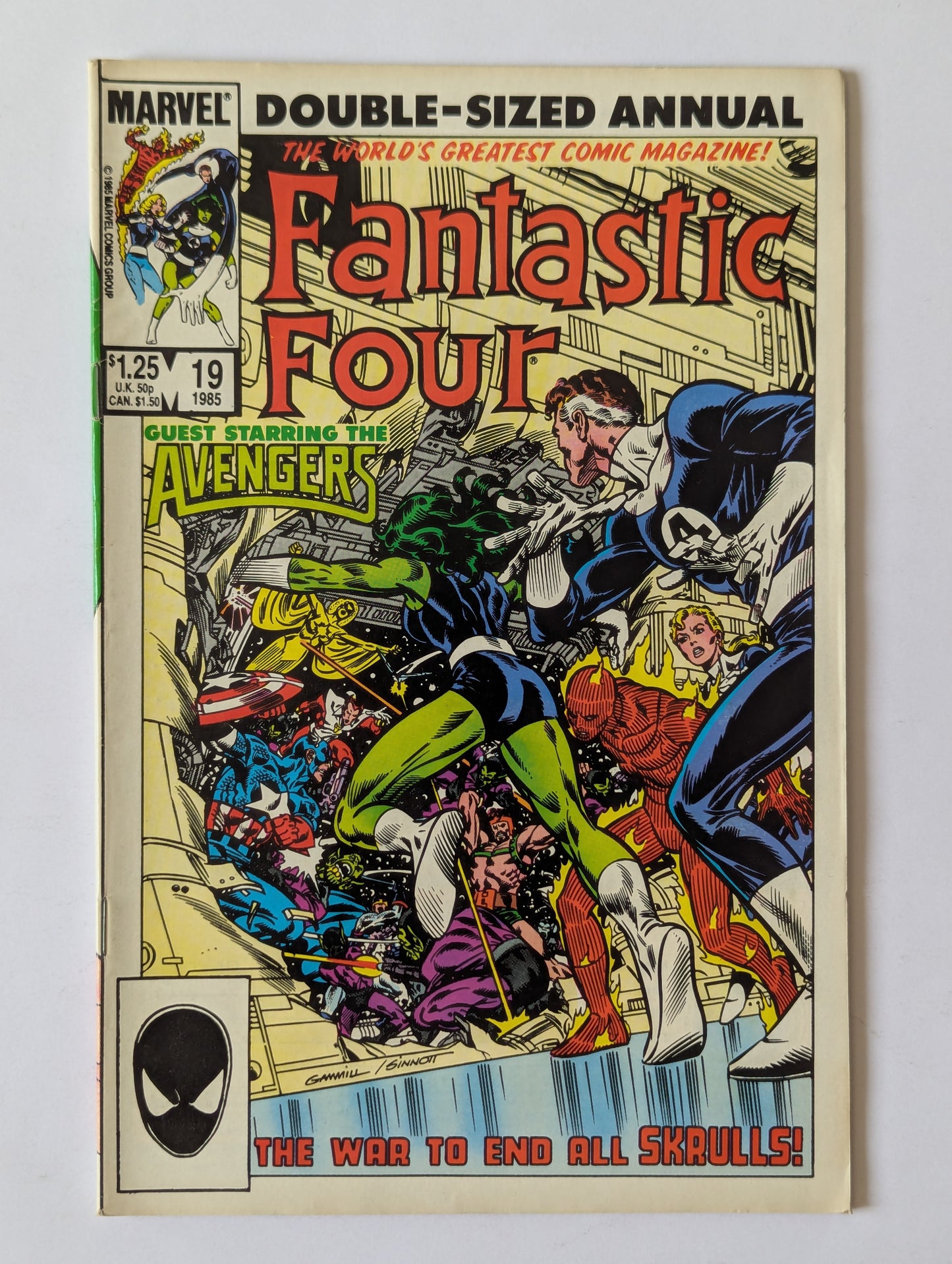 Fantastic Four Annual #19 Marvel Comic Book