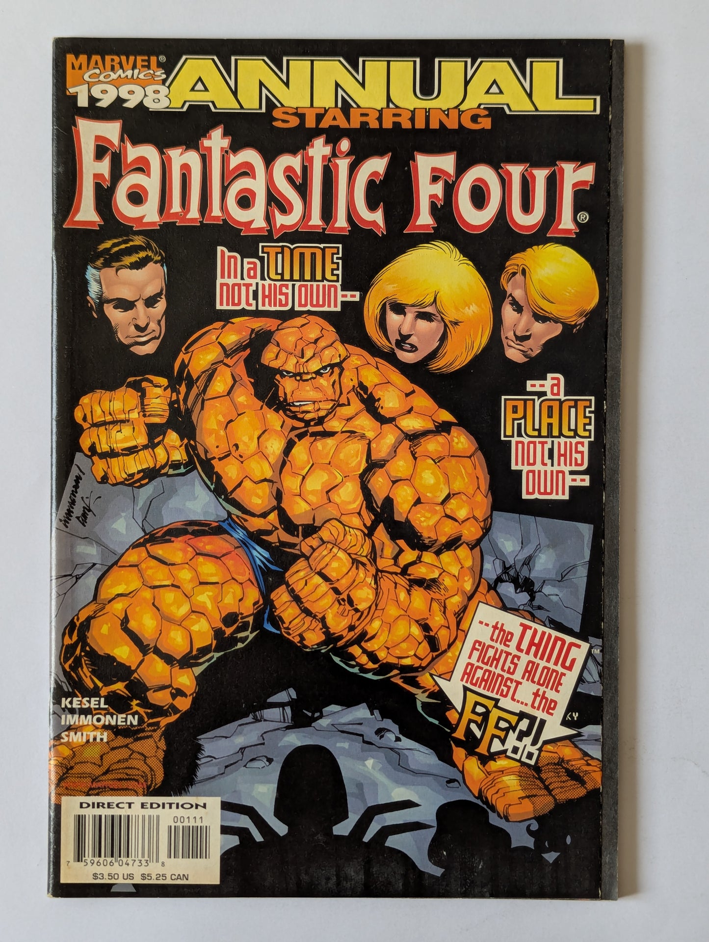Fantastic Four Annual 1998 Marvel Comic Book