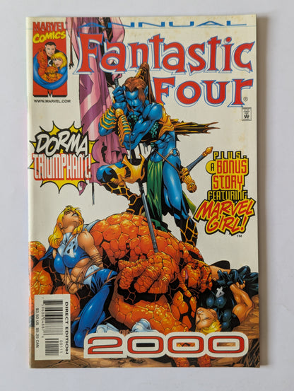 Fantastic Four Annual 2000 Marvel Comic Book