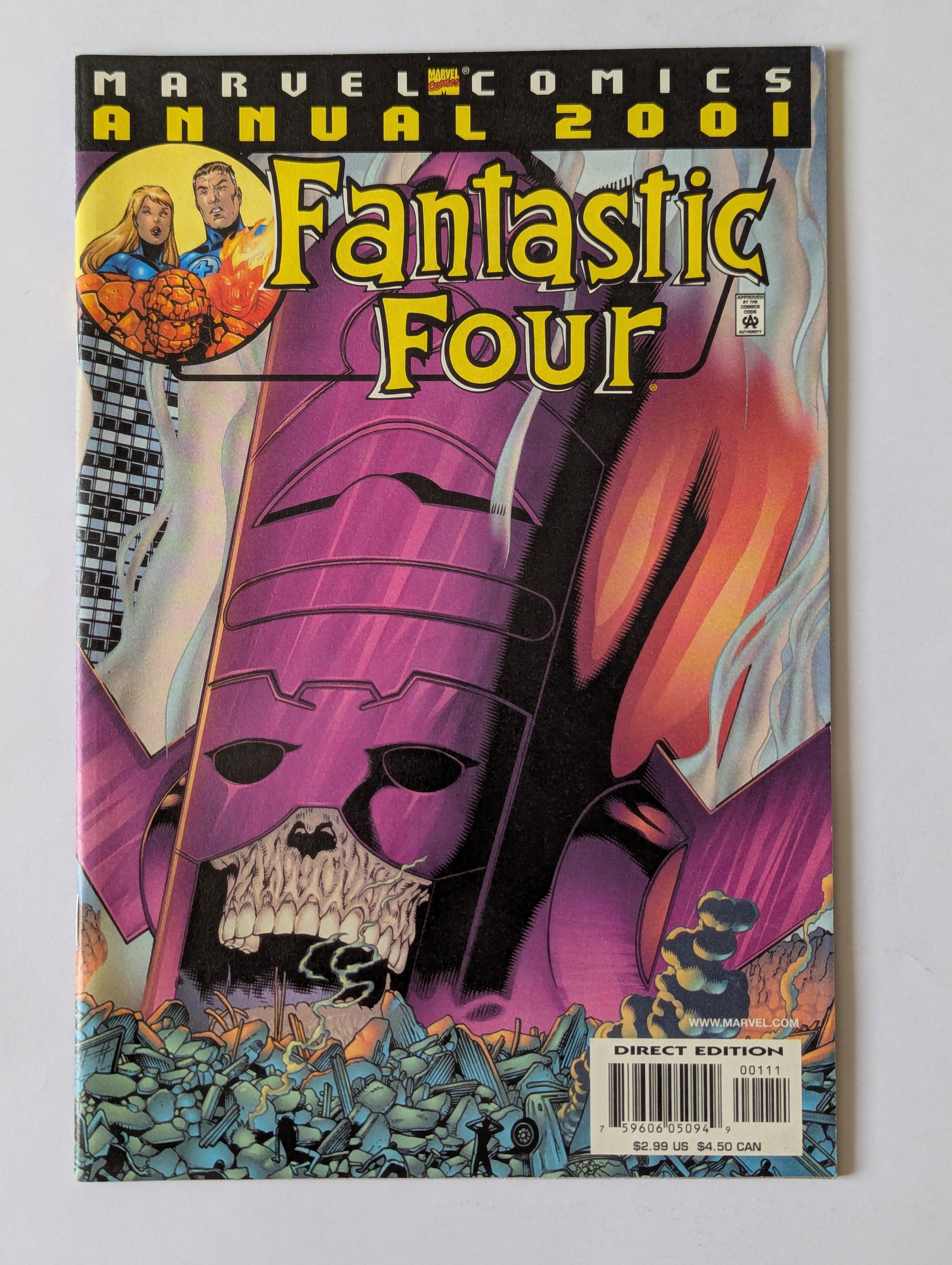 Fantastic Four Annual 2001 Marvel Comic Book