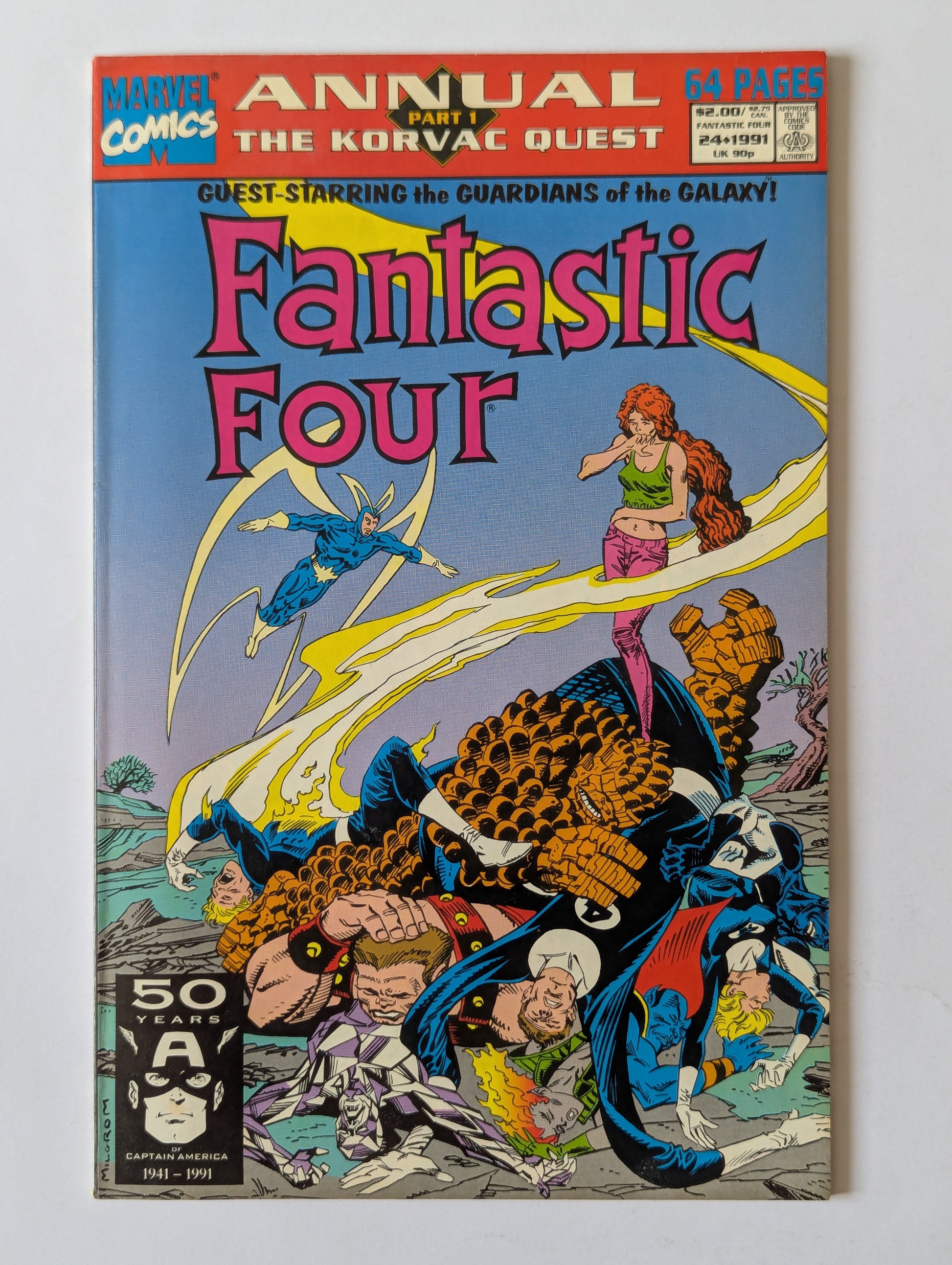 Fantastic Four Annual #24 Marvel Comic Book