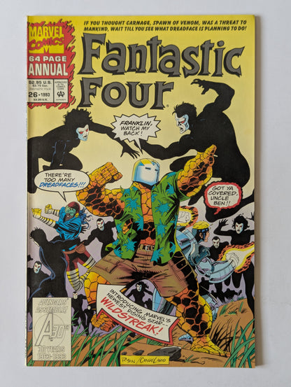 Fantastic Four Annual #26 Marvel Comic Book