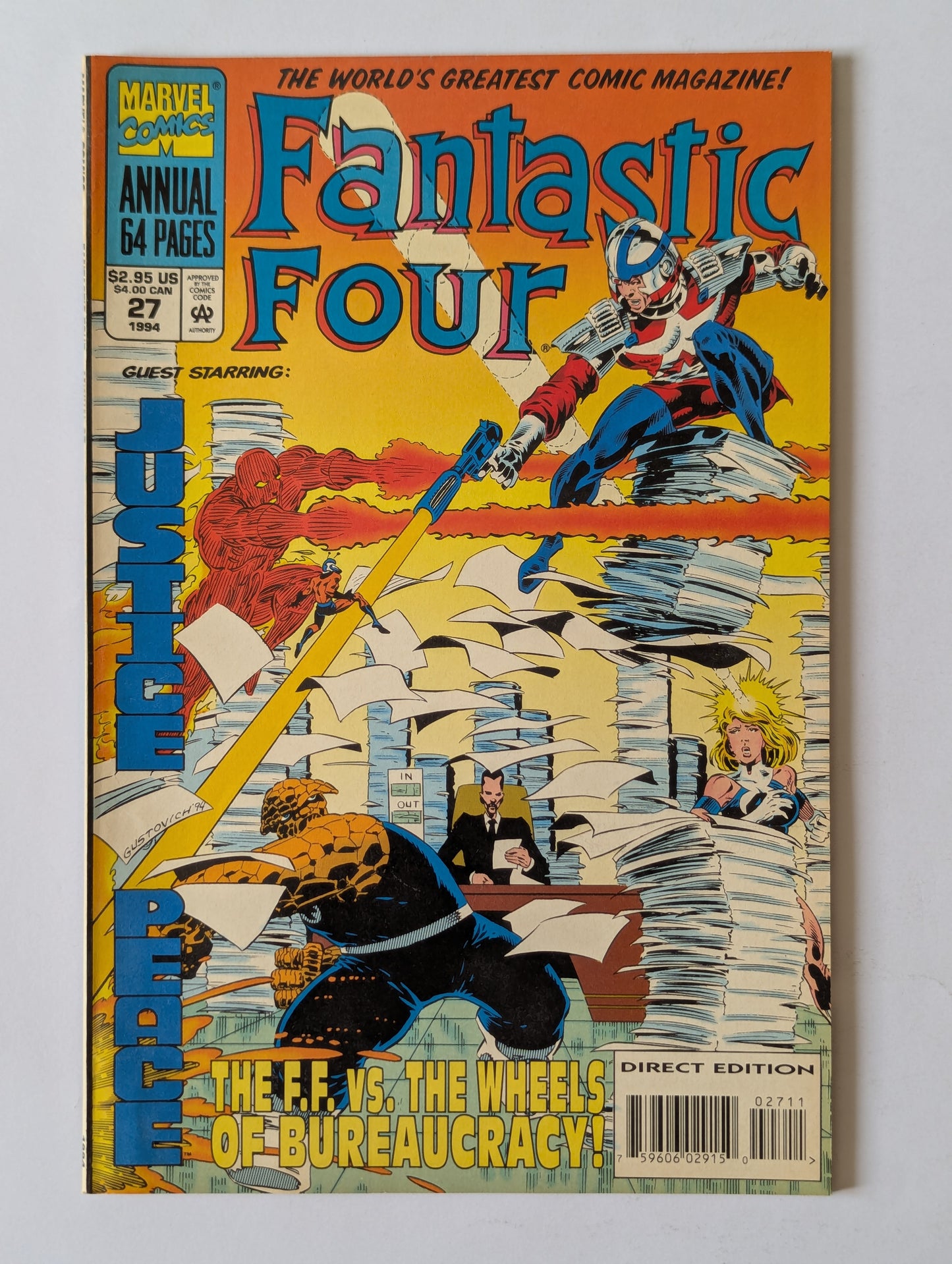 Fantastic Four Annual #27 Marvel Comic Book