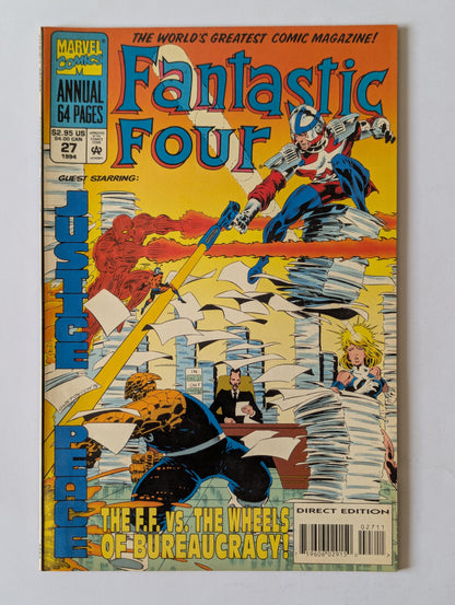 Fantastic Four Annual #27 Marvel Comic Book
