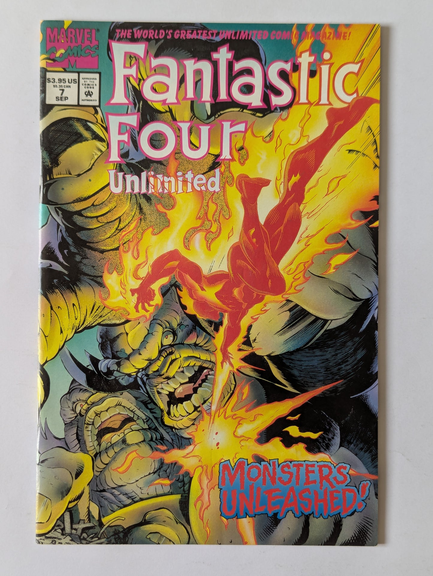 Fantastic Four Unlimited #7 Marvel Comic Book