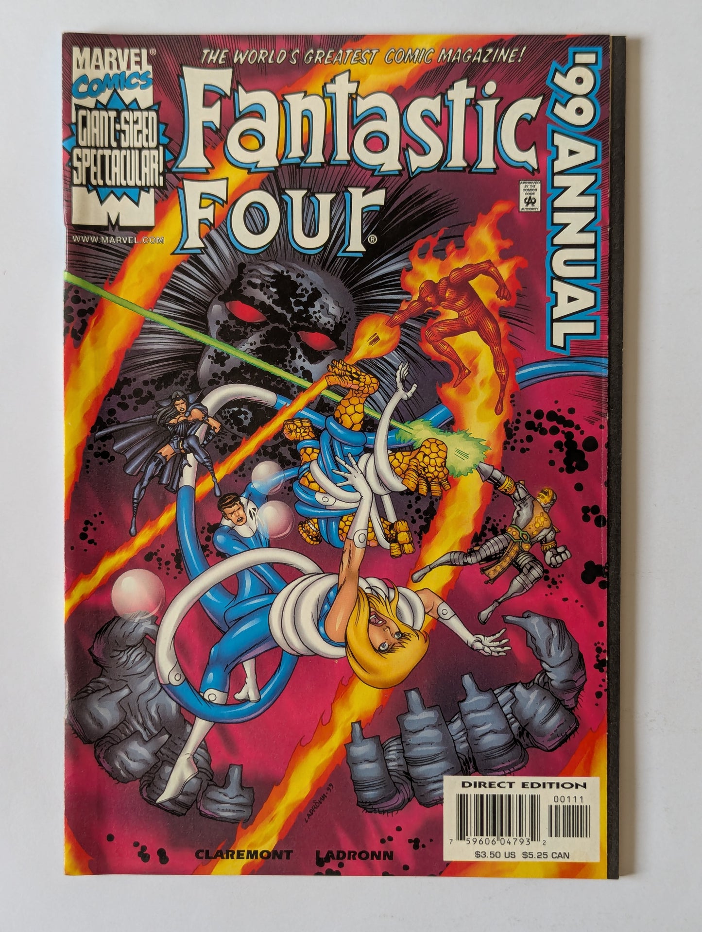Fantastic Four Annual 1999 Marvel Comic Book