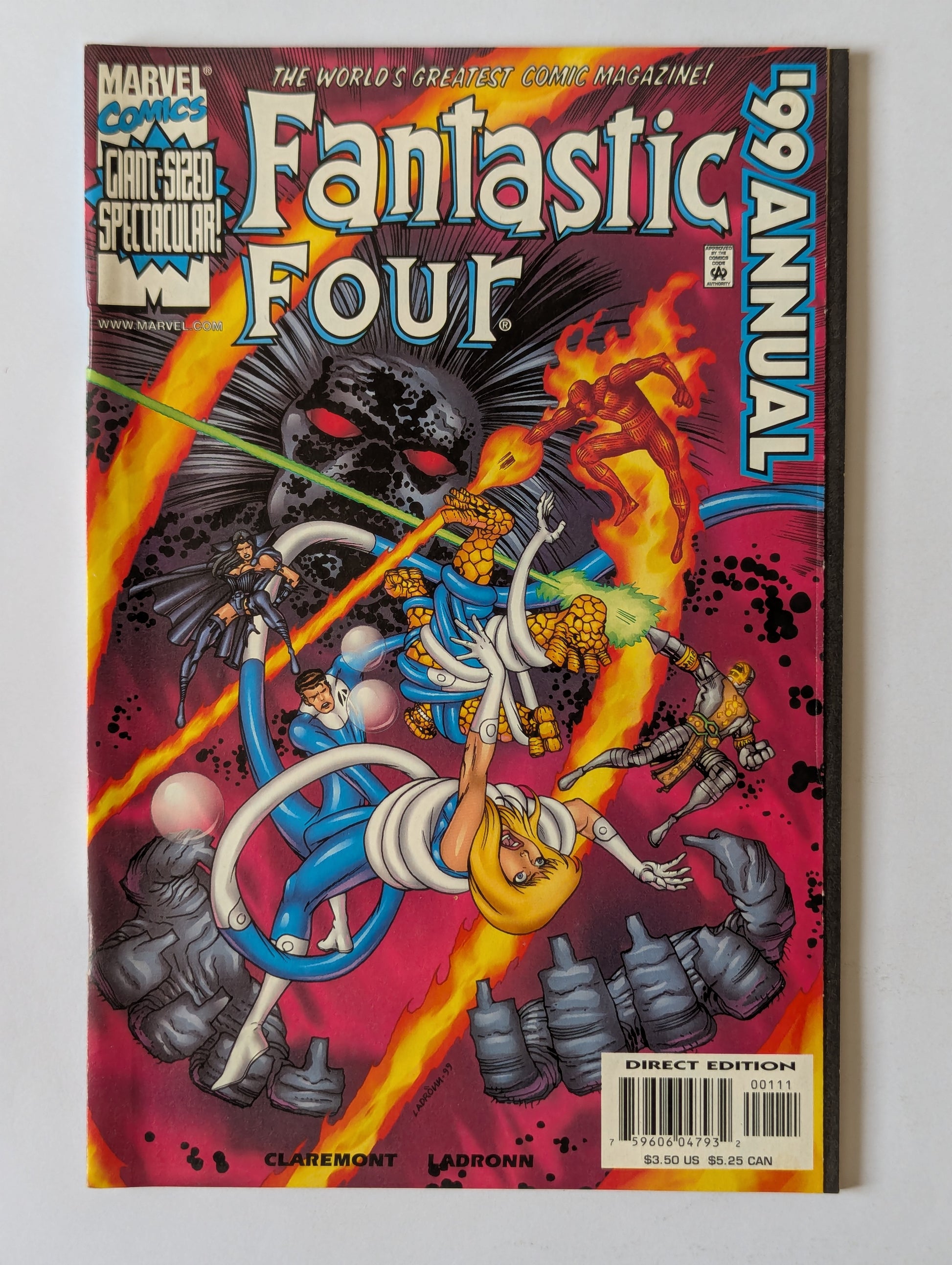Fantastic Four Annual 1999 Marvel Comic Book