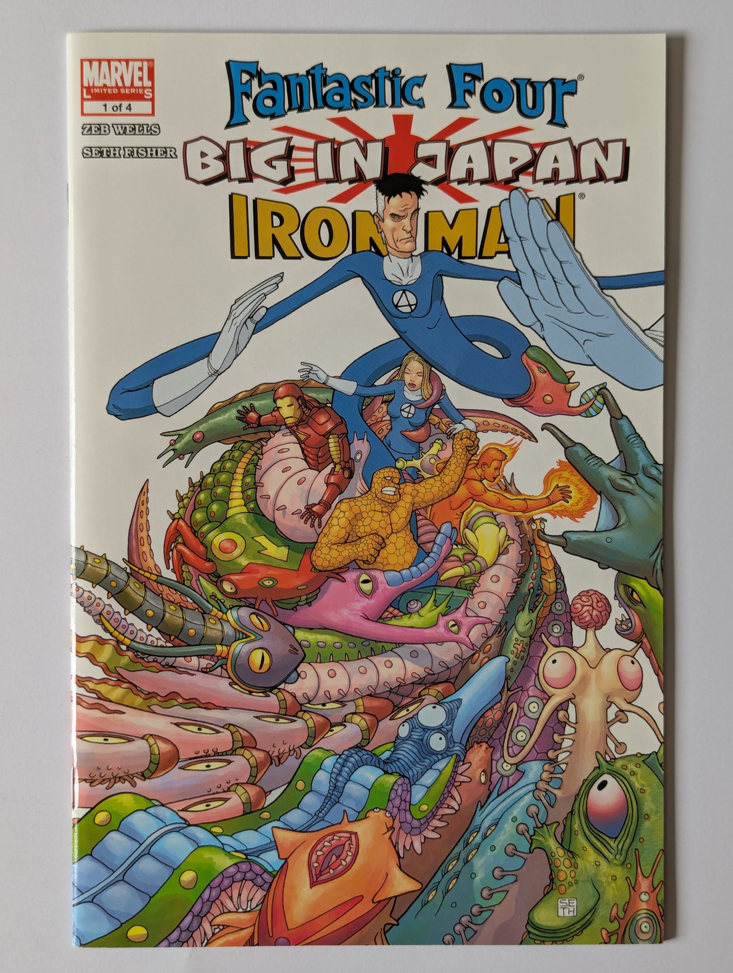 Fantastic Four Iron Man Big in Japan #1 Marvel Comic Book