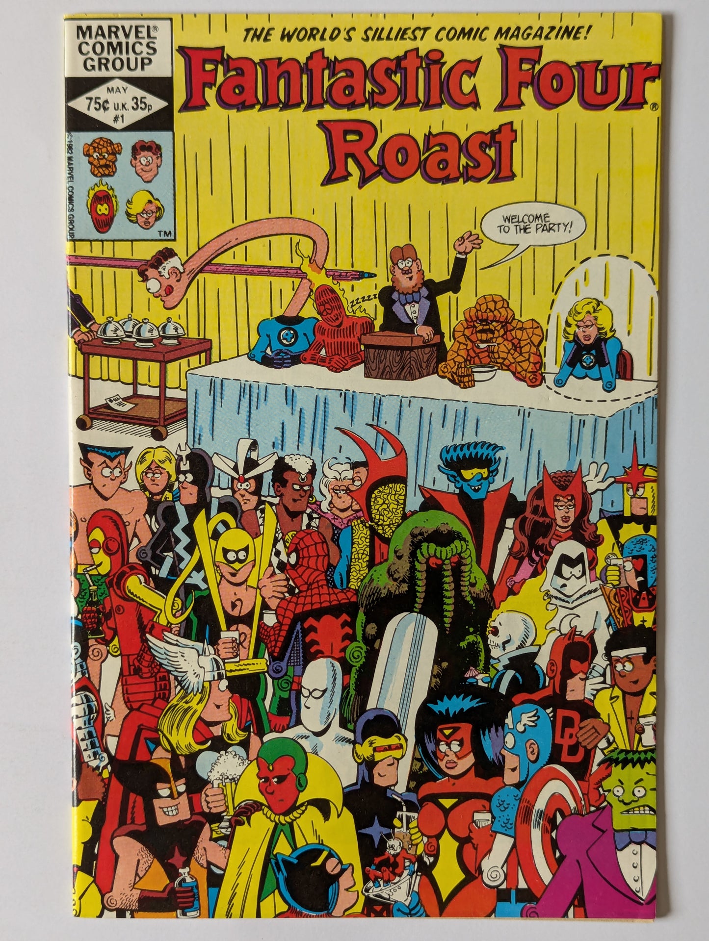 Fantastic Four Roast #1 Marvel Comic Book