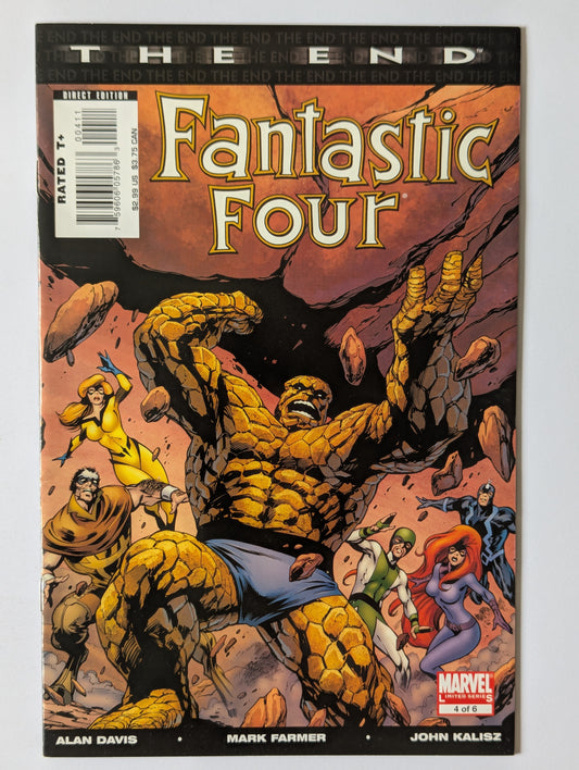 Fantastic Four The End #4 Marvel Comic Book