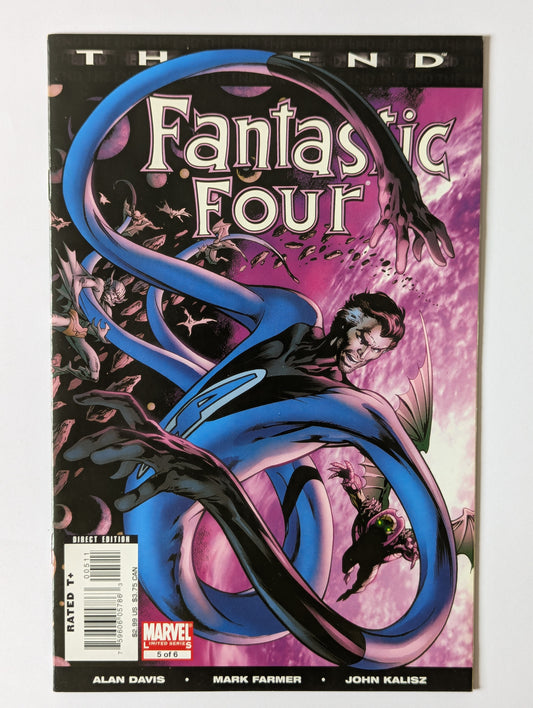 Fantastic Four The End #5 Marvel Comic Book