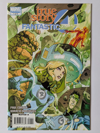 True Story Fantastic Four #1 Marvel Comic Book
