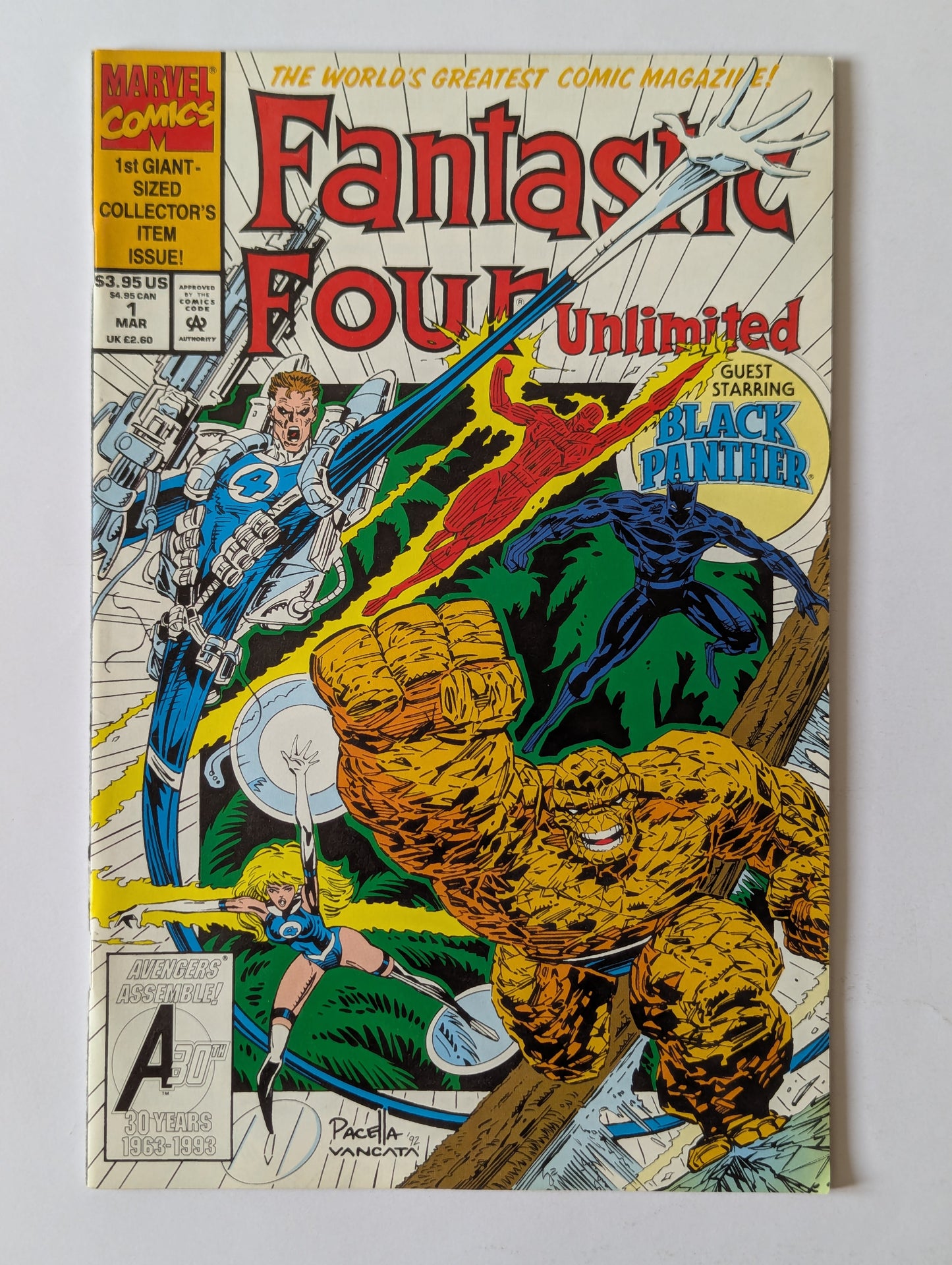 Fantastic Four Unlimited #1 Marvel Comic Book