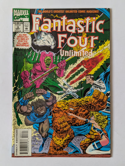 Fantastic Four Unlimited #3 Marvel Comic Book