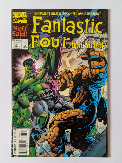 Fantastic Four Unlimited #4 Marvel Comic Book