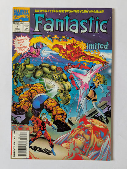 Fantastic Four Unlimited #5 Marvel Comic Book