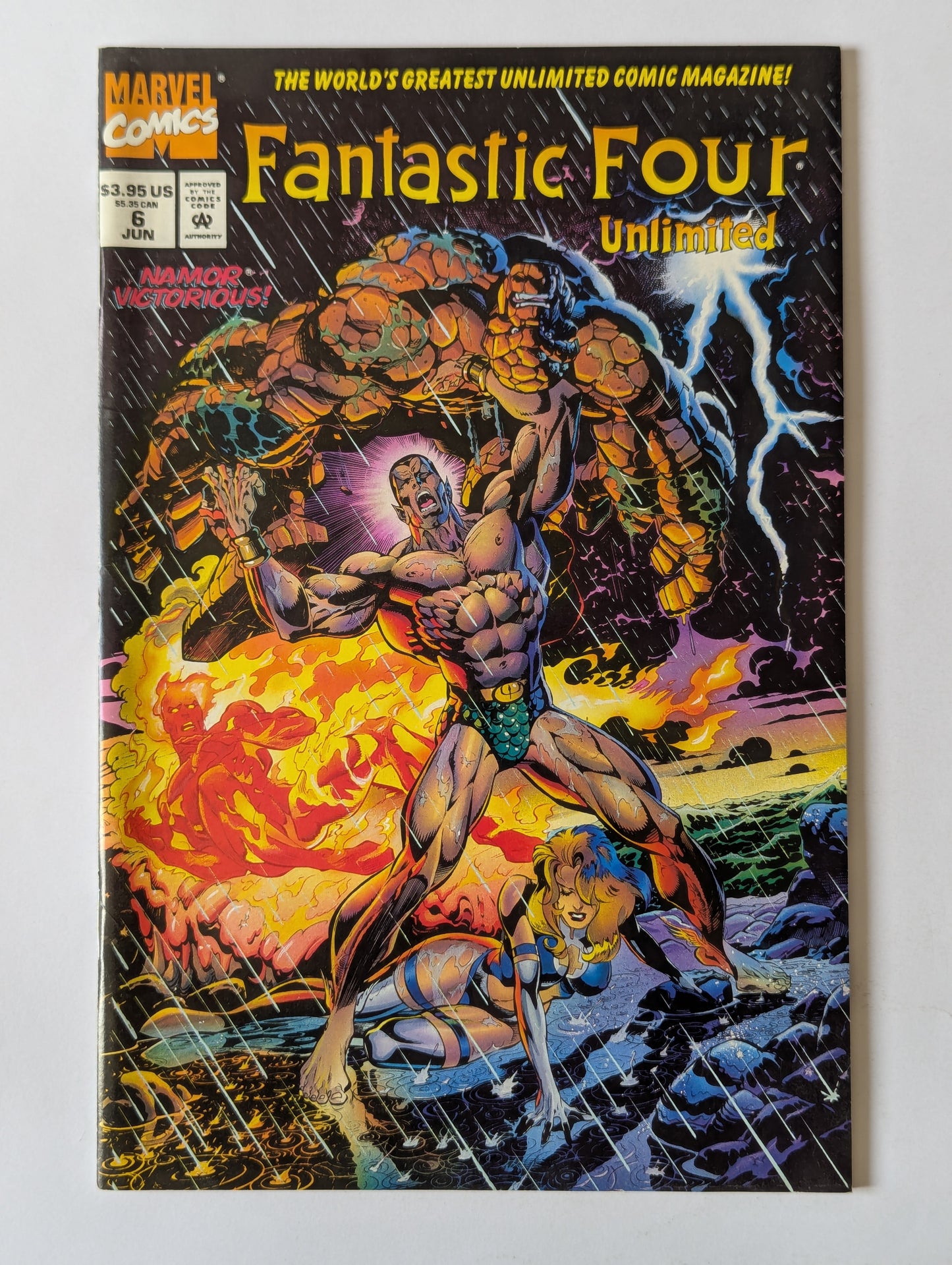 Fantastic Four Unlimited #6 Marvel Comic Book