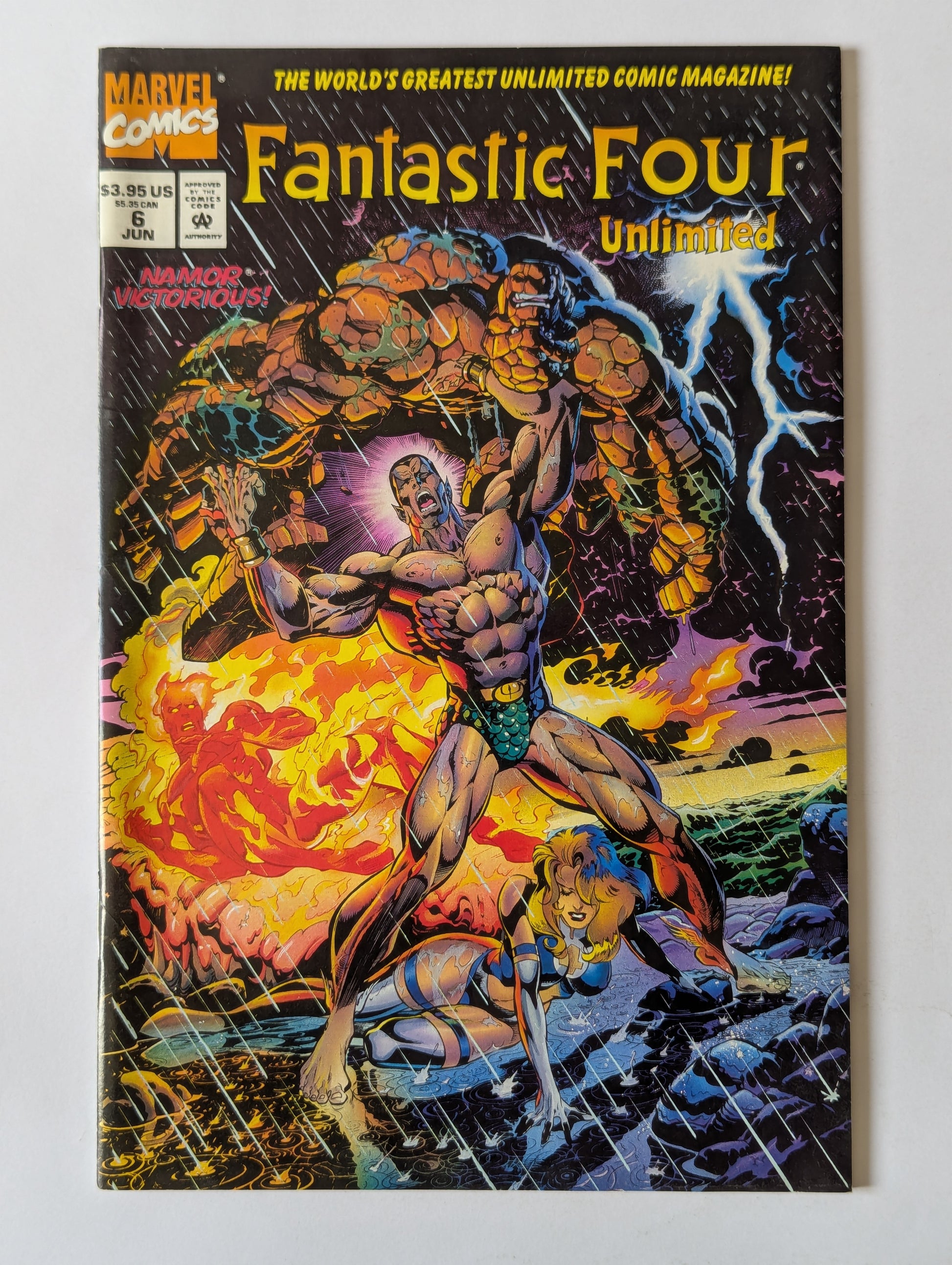 Fantastic Four Unlimited #6 Marvel Comic Book