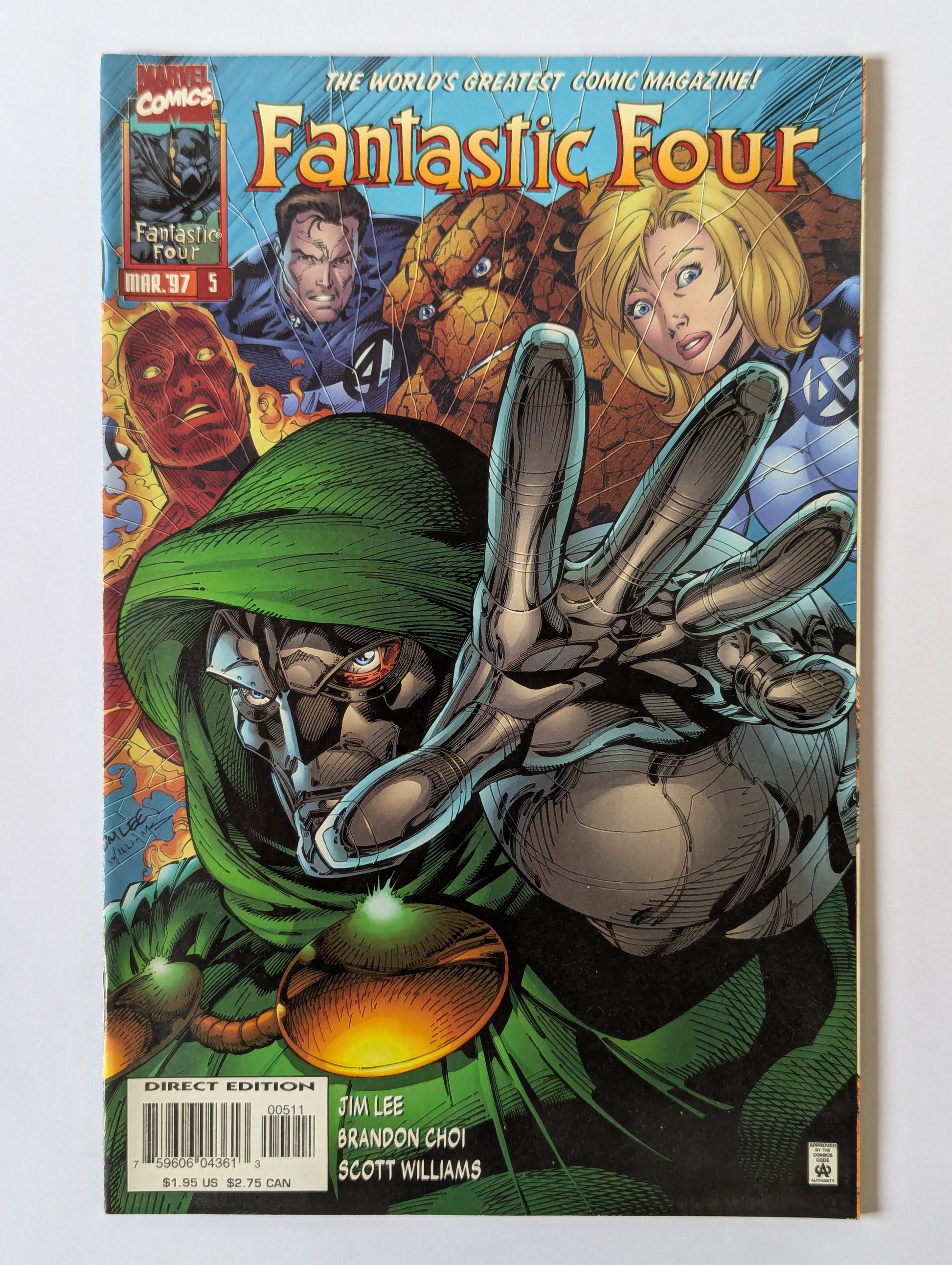 Fantastic Four #5 Marvel Comic Book