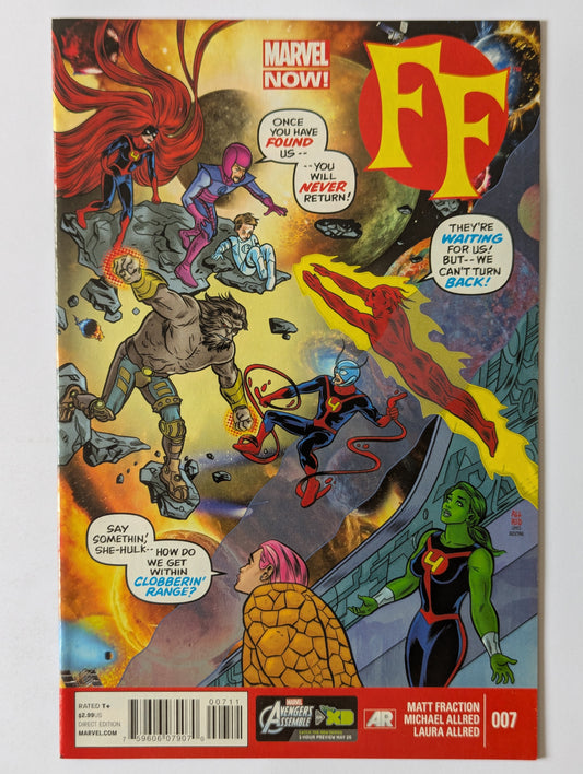 FF #7 Marvel Comic Book