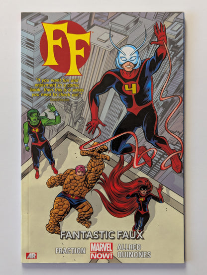 FF Fantastic Faux Marvel Comics Trade Paperback