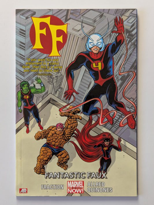 FF Fantastic Faux Marvel Comics Trade Paperback