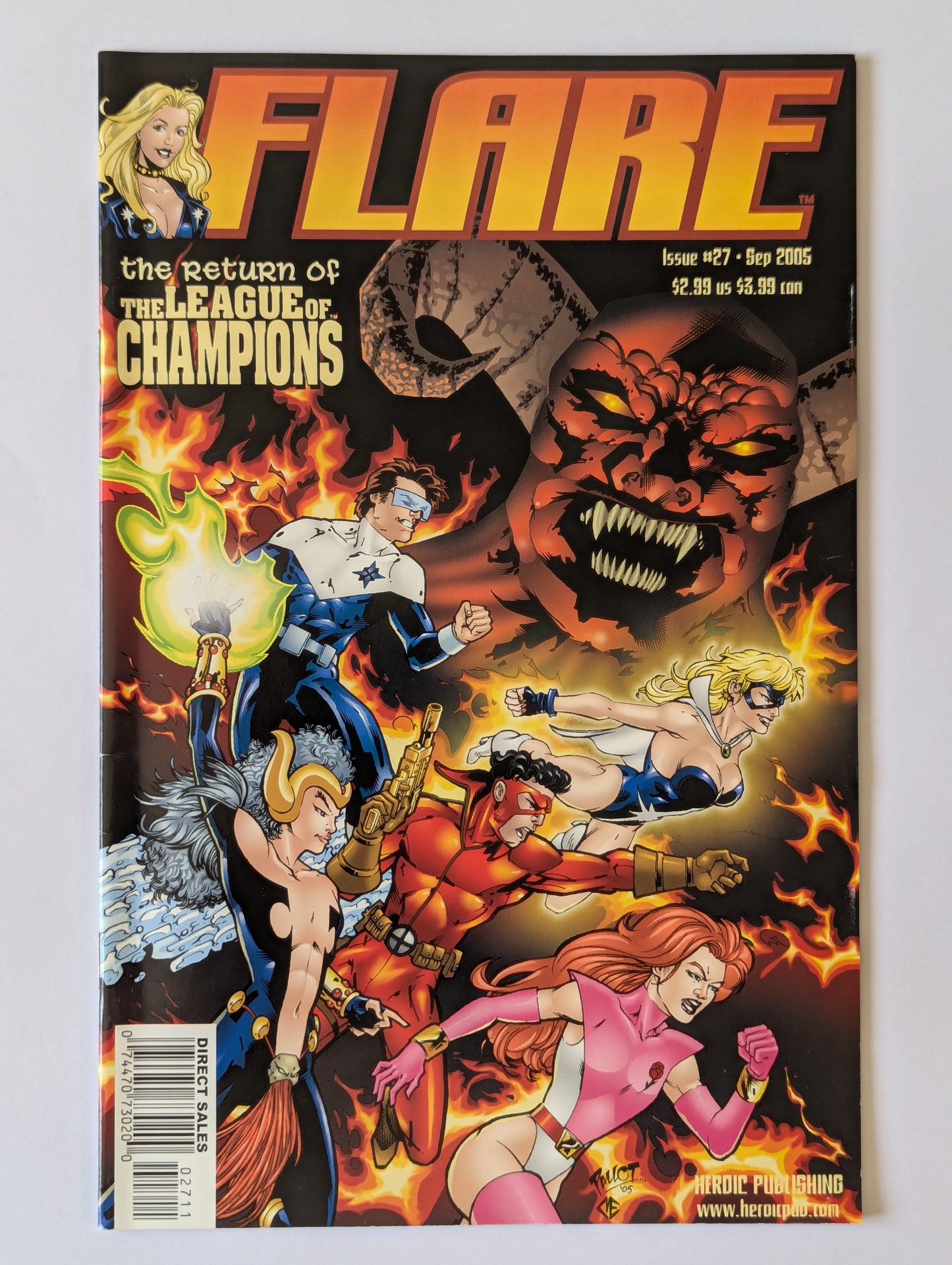 Flare #27 Heroic Publishing Comic Book