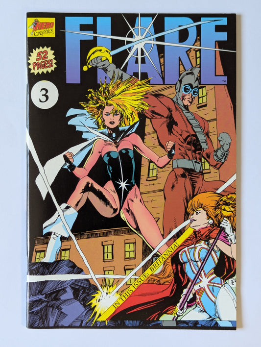 Flare #3 Heroic Publishing Comic Book