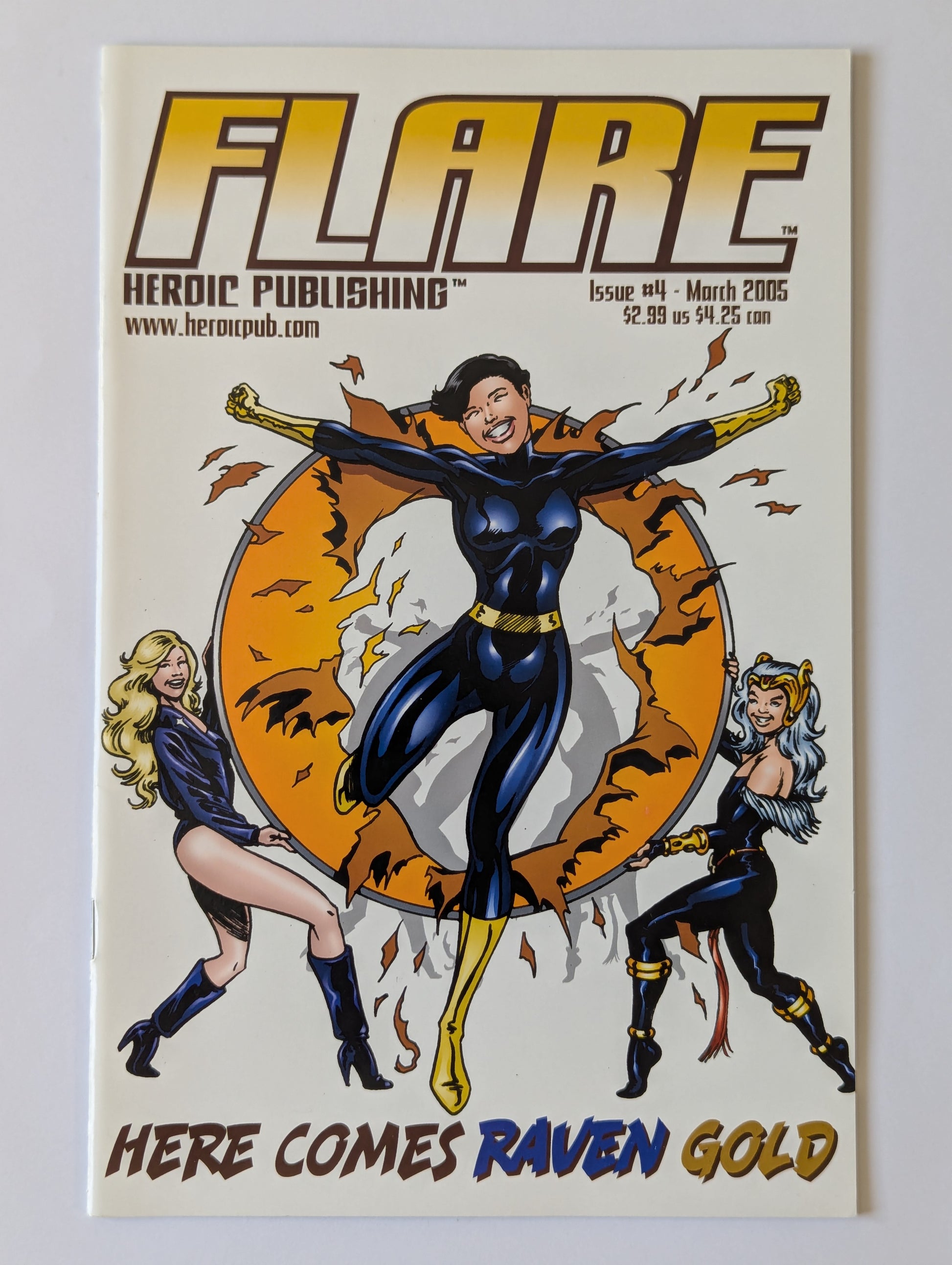 Flare #4 Heroic Publishing Comic Book