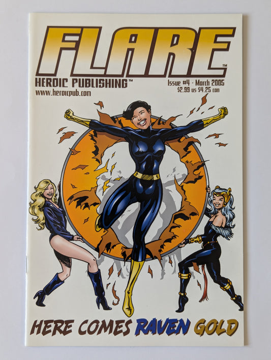 Flare #4 Heroic Publishing Comic Book