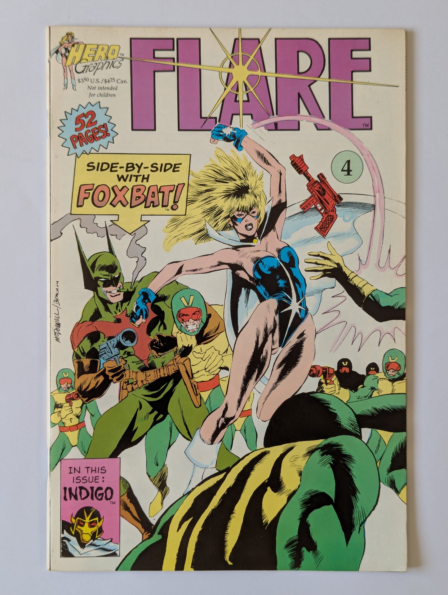 Flare #4 Heroic Publishing Comic Book