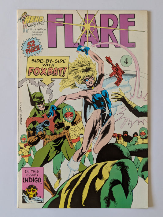Flare #4 Heroic Publishing Comic Book