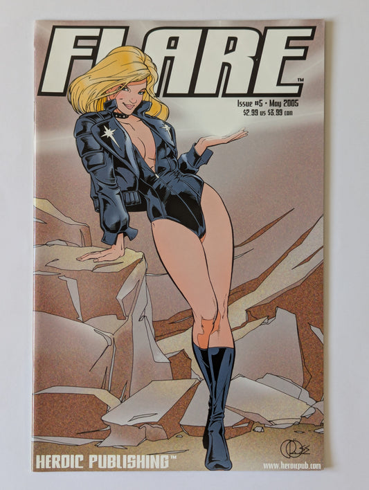 Flare #5 Heroic Publishing Comic Book