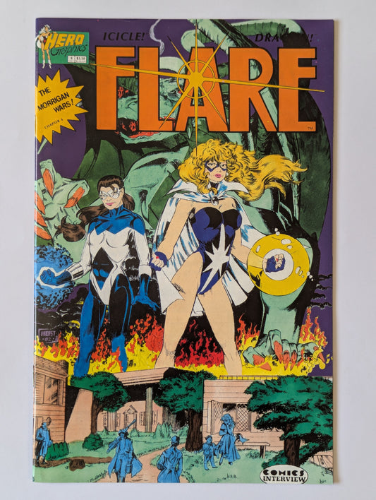 Flare #8 Heroic Publishing Comic Book