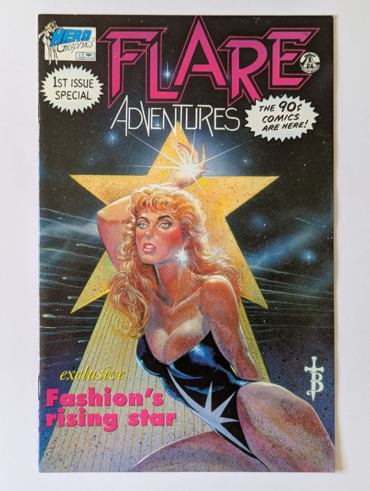Flare Adventures #1 Heroic Publishing Comic Book